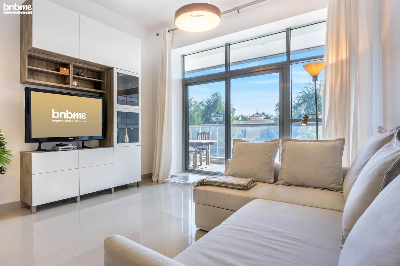 Stylish Sports City Apt with Balcony | Pet Friendly
