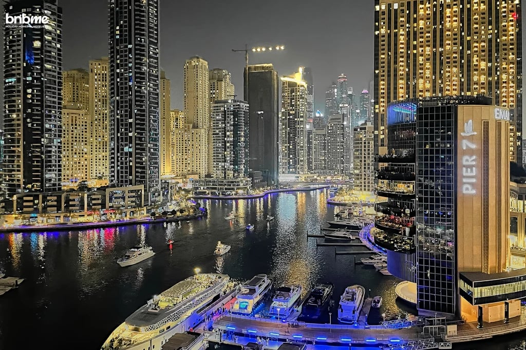 Stunning Marina View Apartment near JBR Beach