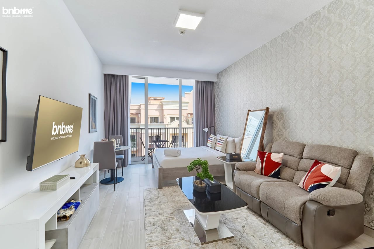 Studio in JVC Dubai | Rooftop Pool & Gym Access